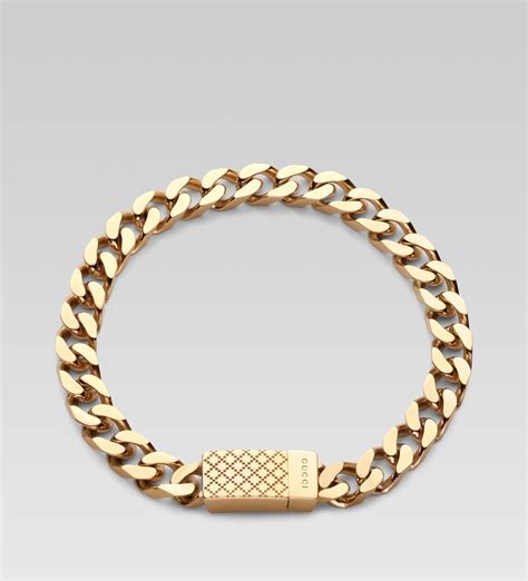 bracelet homme gucci|gucci gold bracelets for men.